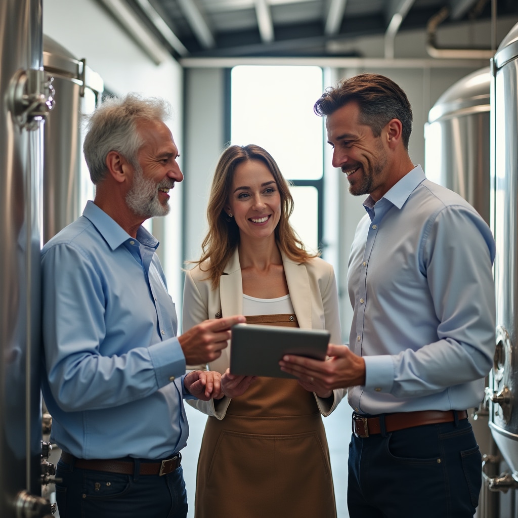 Team Synorvora Digital in consulenza con produttori vinicoli